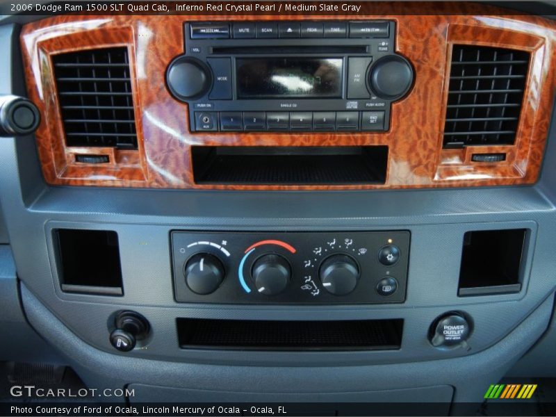 Inferno Red Crystal Pearl / Medium Slate Gray 2006 Dodge Ram 1500 SLT Quad Cab