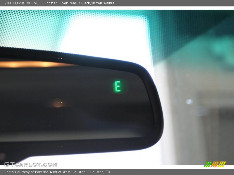 Tungsten Silver Pearl / Black/Brown Walnut 2010 Lexus RX 350