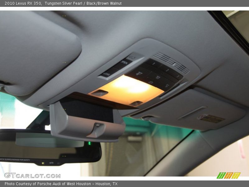 Tungsten Silver Pearl / Black/Brown Walnut 2010 Lexus RX 350