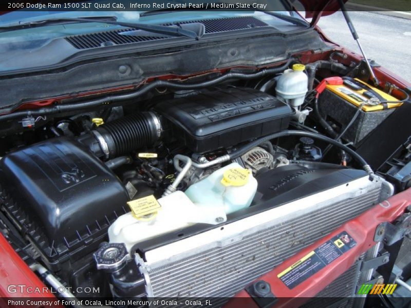 Inferno Red Crystal Pearl / Medium Slate Gray 2006 Dodge Ram 1500 SLT Quad Cab