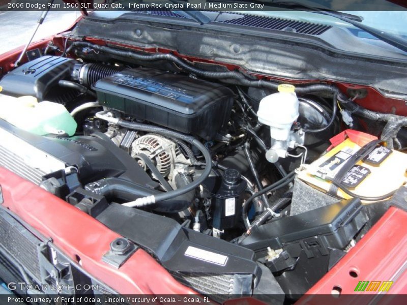 Inferno Red Crystal Pearl / Medium Slate Gray 2006 Dodge Ram 1500 SLT Quad Cab
