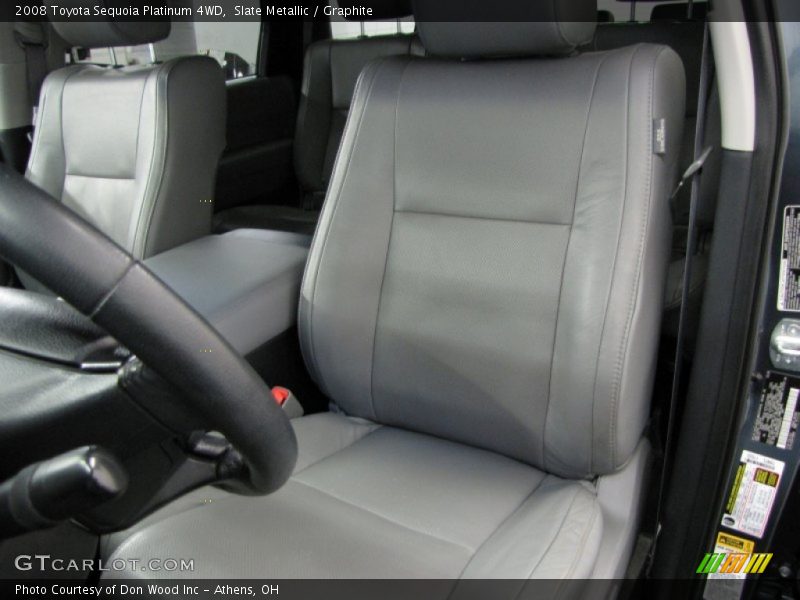 Slate Metallic / Graphite 2008 Toyota Sequoia Platinum 4WD