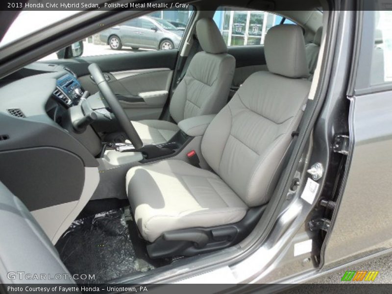 Front Seat of 2013 Civic Hybrid Sedan