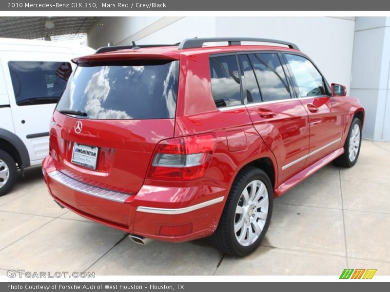 Mars Red / Grey/Black 2010 Mercedes-Benz GLK 350