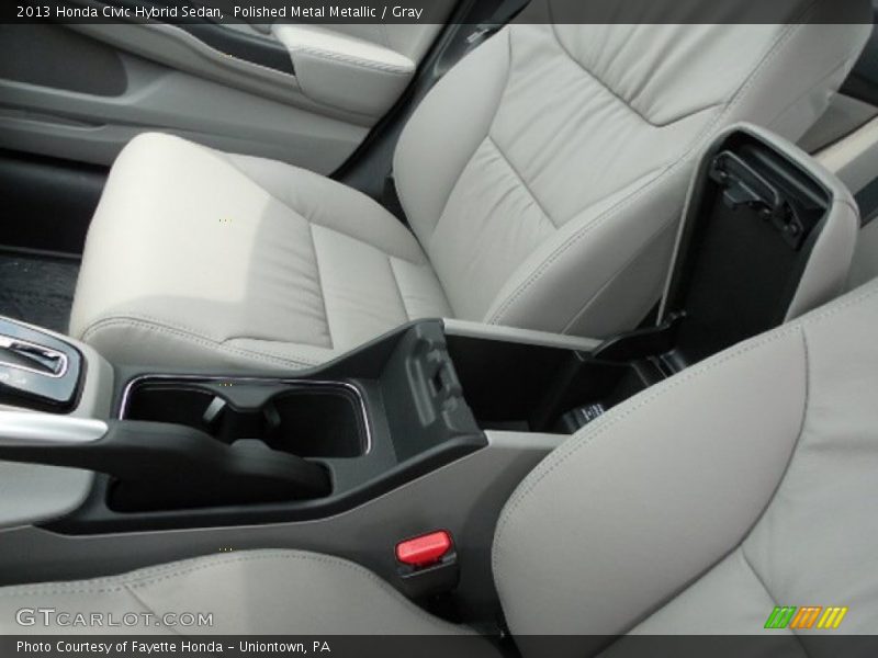 Front Seat of 2013 Civic Hybrid Sedan