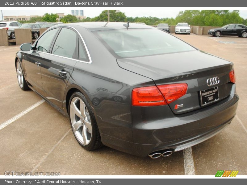Daytona Gray Pearl / Black 2013 Audi S8 4.0 TFSI quattro Sedan