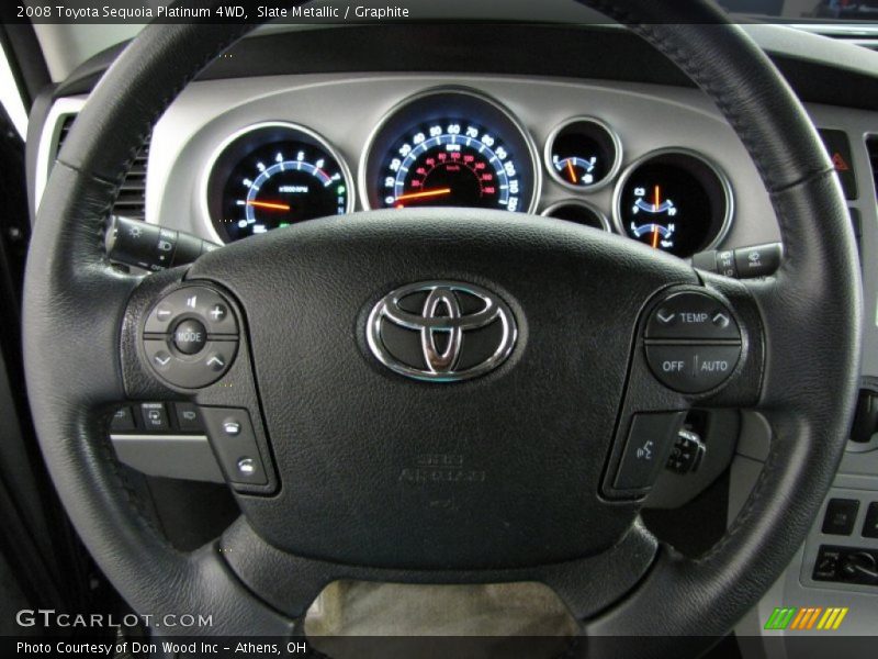 Slate Metallic / Graphite 2008 Toyota Sequoia Platinum 4WD