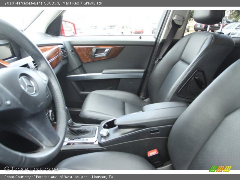 Mars Red / Grey/Black 2010 Mercedes-Benz GLK 350