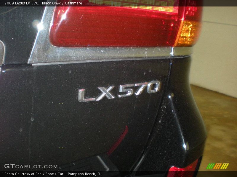 Black Onyx / Cashmere 2009 Lexus LX 570