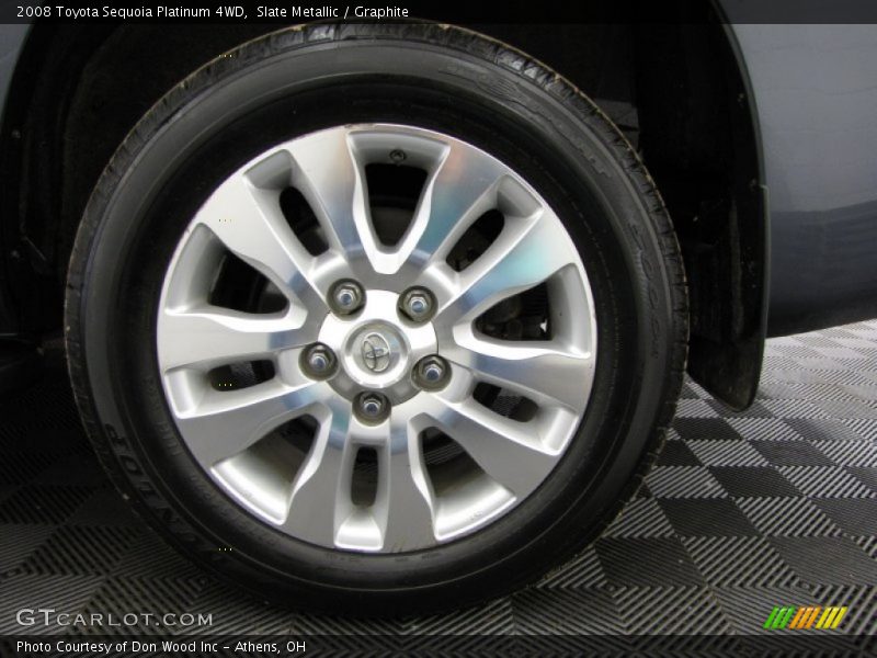 Slate Metallic / Graphite 2008 Toyota Sequoia Platinum 4WD