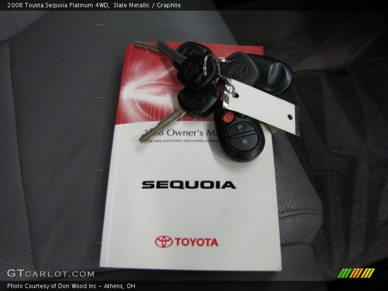 Slate Metallic / Graphite 2008 Toyota Sequoia Platinum 4WD