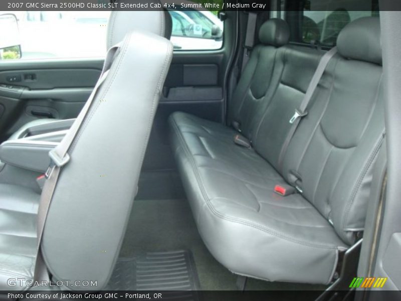Summit White / Medium Gray 2007 GMC Sierra 2500HD Classic SLT Extended Cab 4x4
