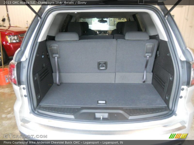 Champagne Silver Metallic / Ebony 2013 GMC Acadia SLE