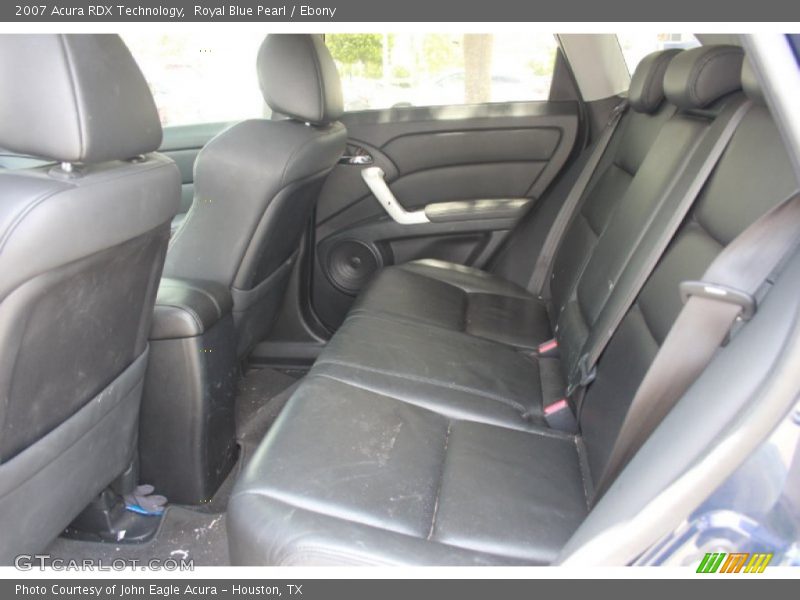 Royal Blue Pearl / Ebony 2007 Acura RDX Technology