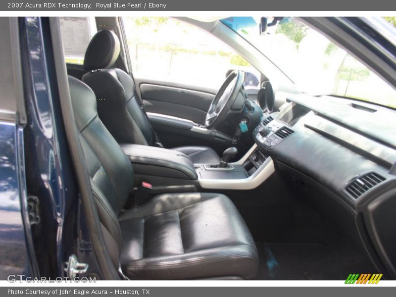 Royal Blue Pearl / Ebony 2007 Acura RDX Technology