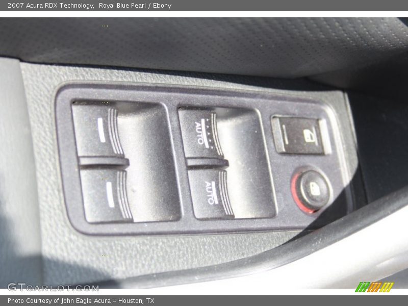 Royal Blue Pearl / Ebony 2007 Acura RDX Technology