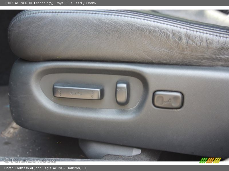 Royal Blue Pearl / Ebony 2007 Acura RDX Technology