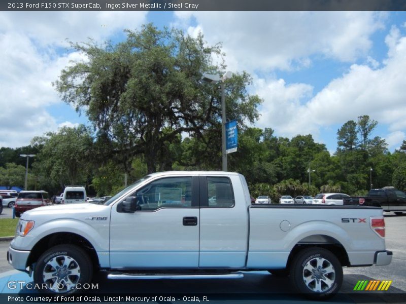  2013 F150 STX SuperCab Ingot Silver Metallic