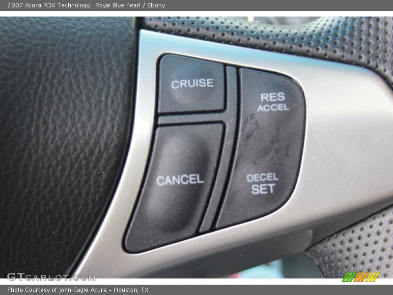 Royal Blue Pearl / Ebony 2007 Acura RDX Technology