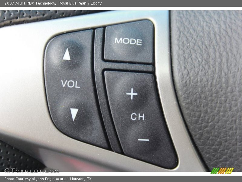 Royal Blue Pearl / Ebony 2007 Acura RDX Technology