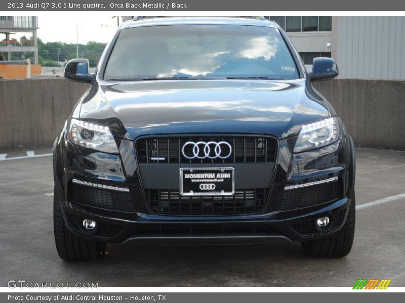 Orca Black Metallic / Black 2013 Audi Q7 3.0 S Line quattro