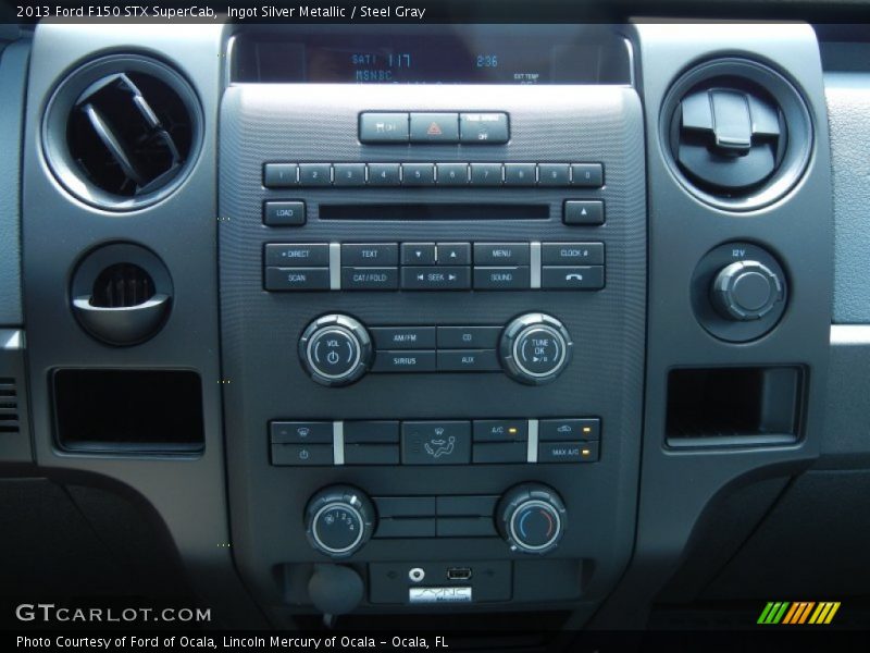 Controls of 2013 F150 STX SuperCab
