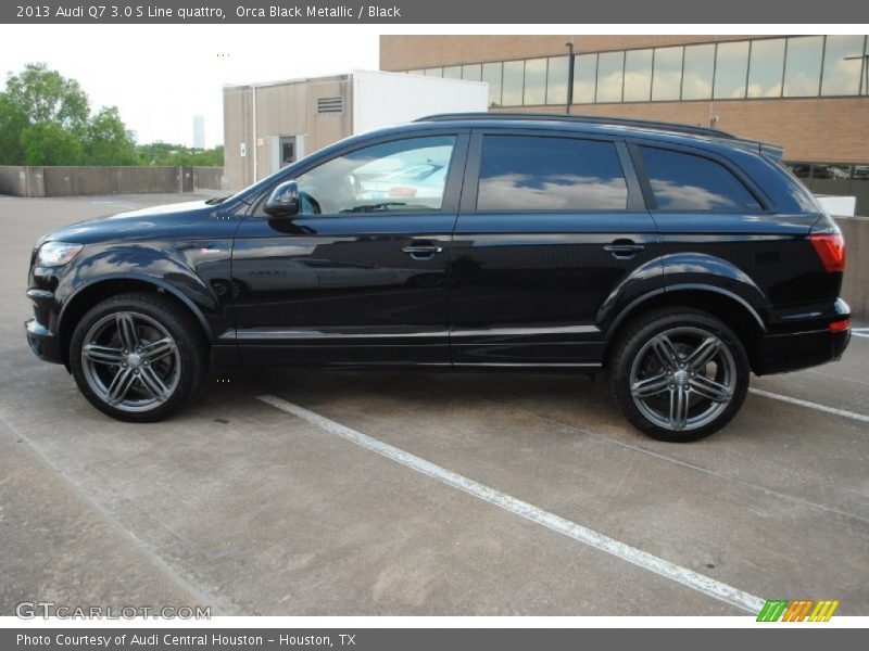 Orca Black Metallic / Black 2013 Audi Q7 3.0 S Line quattro