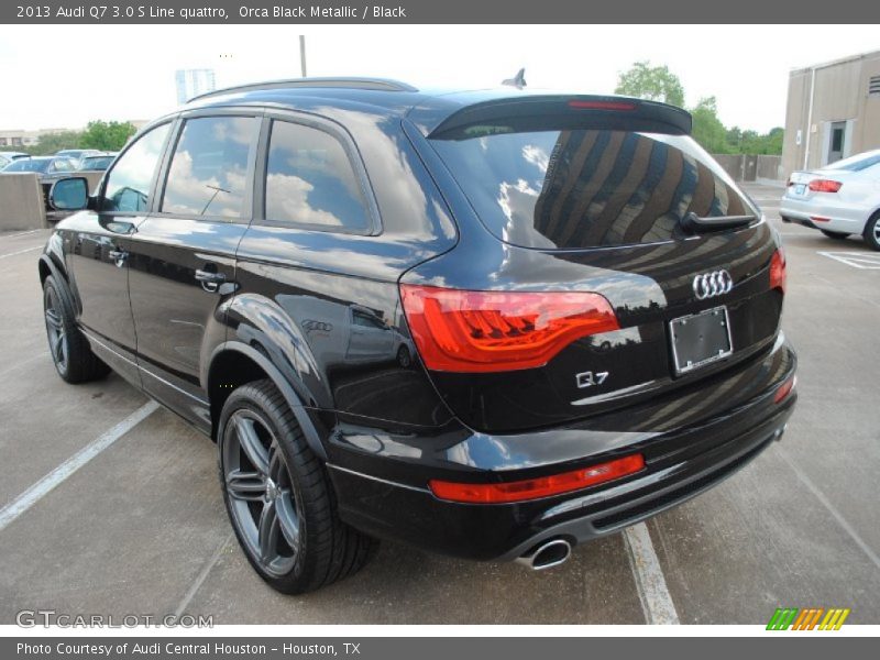 Orca Black Metallic / Black 2013 Audi Q7 3.0 S Line quattro