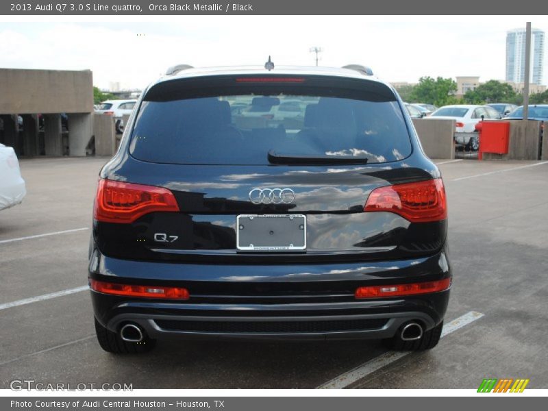 Orca Black Metallic / Black 2013 Audi Q7 3.0 S Line quattro