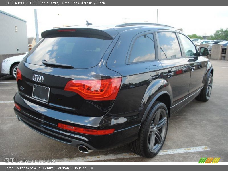 Orca Black Metallic / Black 2013 Audi Q7 3.0 S Line quattro