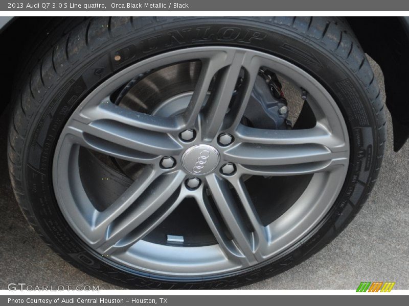 Orca Black Metallic / Black 2013 Audi Q7 3.0 S Line quattro