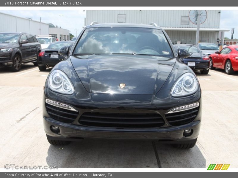 Black / Black 2013 Porsche Cayenne Diesel