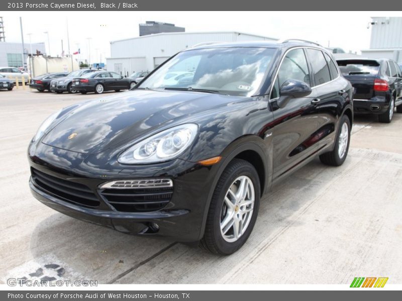 Black / Black 2013 Porsche Cayenne Diesel