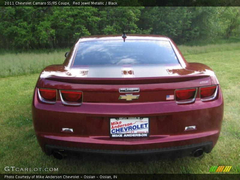 Red Jewel Metallic / Black 2011 Chevrolet Camaro SS/RS Coupe