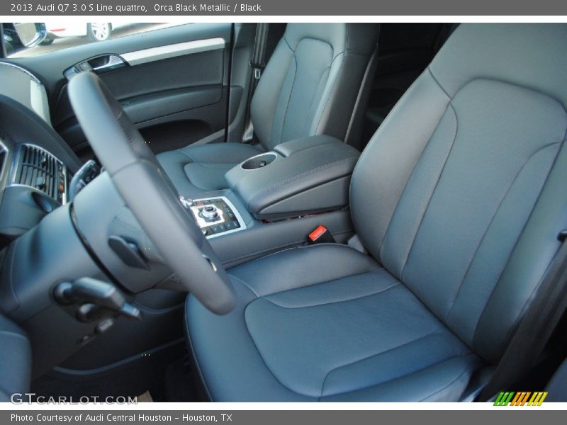 Orca Black Metallic / Black 2013 Audi Q7 3.0 S Line quattro