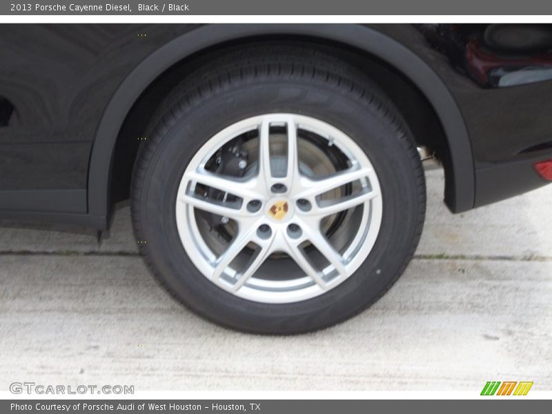 Black / Black 2013 Porsche Cayenne Diesel