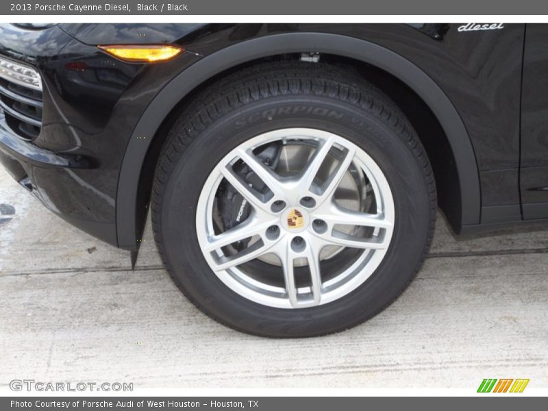 Black / Black 2013 Porsche Cayenne Diesel