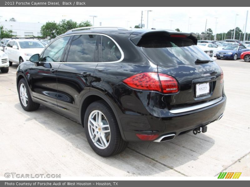 Black / Black 2013 Porsche Cayenne Diesel
