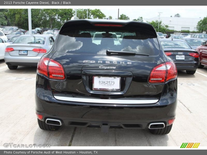 Black / Black 2013 Porsche Cayenne Diesel