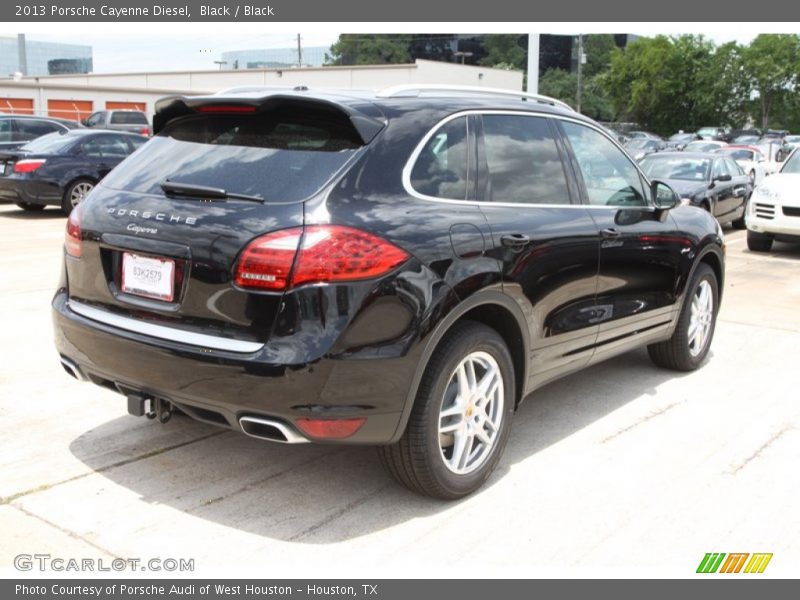 Black / Black 2013 Porsche Cayenne Diesel