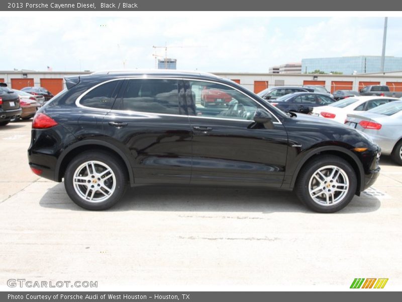 Black / Black 2013 Porsche Cayenne Diesel