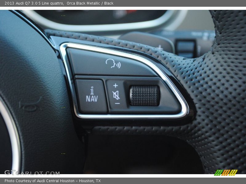 Orca Black Metallic / Black 2013 Audi Q7 3.0 S Line quattro