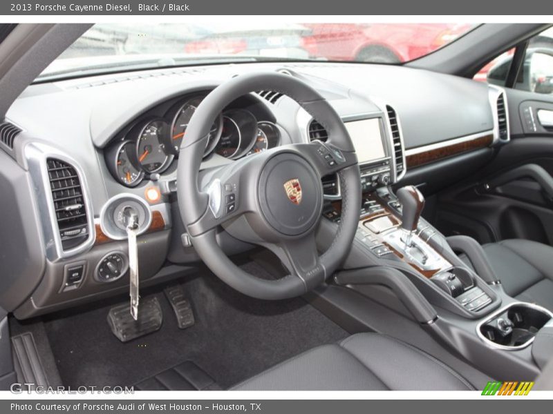 Dashboard of 2013 Cayenne Diesel