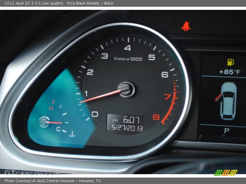 Orca Black Metallic / Black 2013 Audi Q7 3.0 S Line quattro