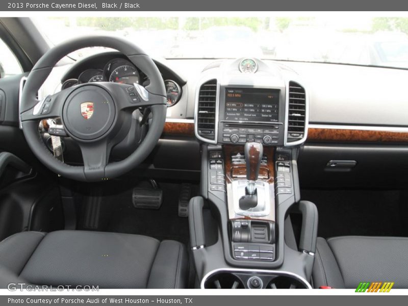Dashboard of 2013 Cayenne Diesel