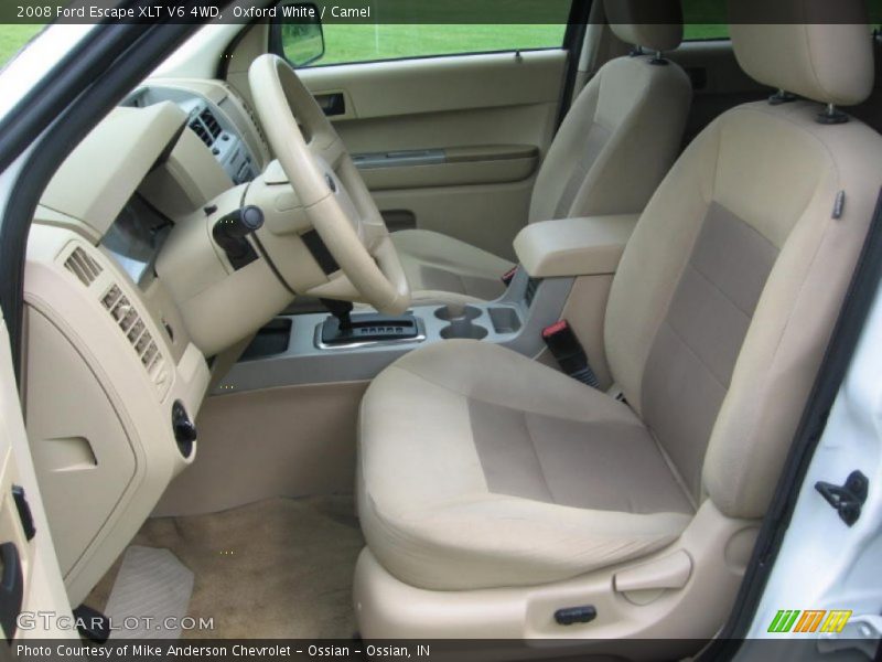  2008 Escape XLT V6 4WD Camel Interior