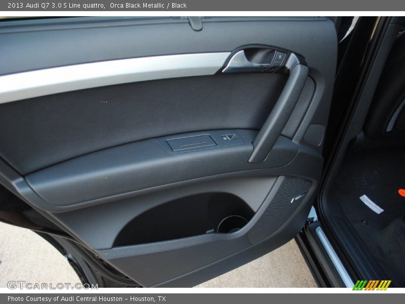 Orca Black Metallic / Black 2013 Audi Q7 3.0 S Line quattro