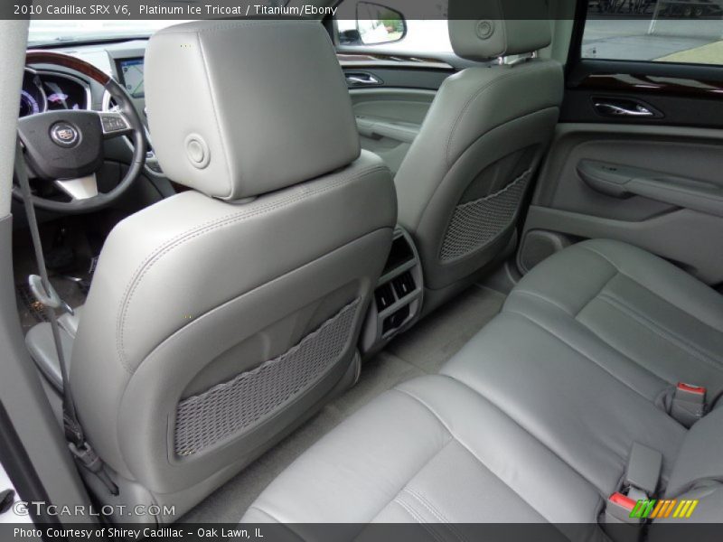Platinum Ice Tricoat / Titanium/Ebony 2010 Cadillac SRX V6