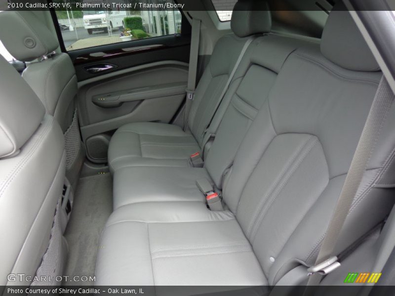 Platinum Ice Tricoat / Titanium/Ebony 2010 Cadillac SRX V6