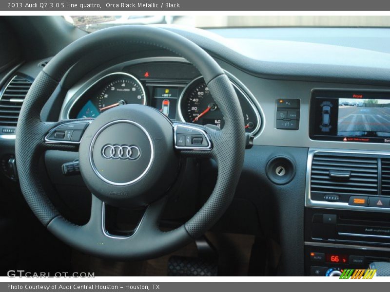 Orca Black Metallic / Black 2013 Audi Q7 3.0 S Line quattro